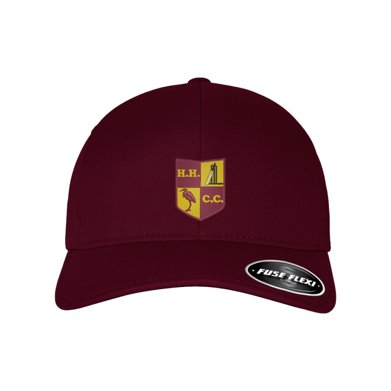 HIGH HALSTOW CC Fuse Flexi Cap - Maroon