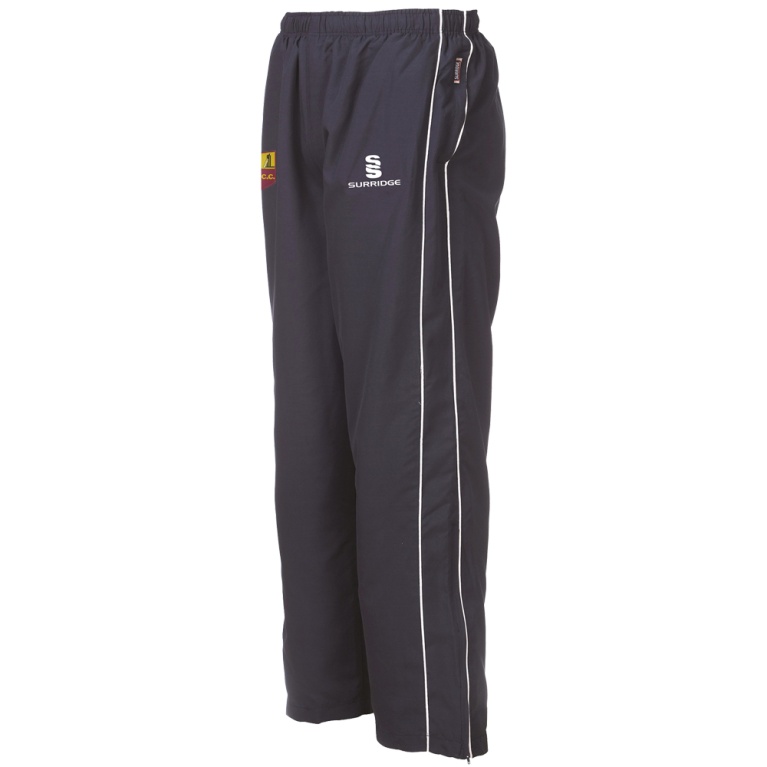 HIGH HALSTOW CC Classic Tracksuit Pant 3/4 Zip Length Navy Mens